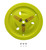 DOMINATOR RACING PRODUCTS Dominator Racing Products 1013-D-FLOYE Wheel Cover Dzus-On Fluo Yellow 