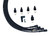 MOROSO Moroso 51004 Ultra Plug Wire Set Universal 4-Cyl Black 