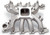 EDELBROCK Edelbrock 28385 SBF Victor Jr. EFI Manifold - 4150 Flange 