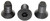 KING RACING PRODUCTS King Racing Products Rotor Bolt For Left Front 1/2-20 Tapered 