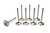 EDELBROCK Edelbrock 9643 Exhaust Valves - 1.810 (8) 9643 