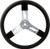 QUICKCAR RACING PRODUCTS Quickcar Racing Products 68-002 17in Steering Wheel Alum Black 