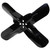  Allstar Performance ALL30101 Steel Fan 19in 4 Blade 