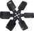  Allstar Performance ALL30103 Steel Fan 17in 6 Blade 