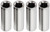  Allstar Performance ALL26322 Valve Cover Hold Down Nuts 1/4in-28 Thread 4pk 