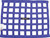  Allstar Performance ALL10286 Window Net Border Style 18 x 24 SFI Blue 