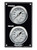 QUICKCAR RACING PRODUCTS Quickcar Racing Products 61-105 Mini Brake Bias Gauge Panel Vertical Black 