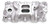 EDELBROCK Edelbrock 7101 SBC Performer RPM Manifold - 262-400 