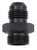 Fragola Male Adapter Fitting #6 X 5/8-20 Carter Black Frg491950-Bl