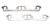 COMETIC GASKETS Cometic Gaskets Mls Exhaust Gasket - Sbm 1.310 X 1.640 Port 