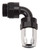 Russell #6 90 Deg Swivel Hose End To #6 Port Black