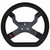 AIM Sports AiM Motorsport X07VKM5N MyChron5 Karting Racing Steering Wheel 3 Hole Black 