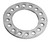 Trans-Dapt 1/4In 8-Lug Wheel Spacer (2)