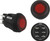 RIGID INDUSTRIES Rigid Industries 3 Position Rocker Switch (On/Off/Backlight), Red | Single For Universal Applications 