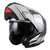 Zamp Fl-4 Matte Gray Graphic Ece22.05/Dot Helmet