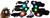  Race Sport Rsld8kitcs Colorsmart 8-Pod Led Rock Light Kit (Rgb Multi-Color W/ Black Housings) 