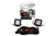  Race Sport Rshd20w3x3-2 3X3in Hd Series 20W/1,300Lm 4-Led Cube Spot Lights W/ Harness (Pair) 