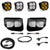  Baja Designs 20-22 Ford Superduty Squadron Sae/Sport Fog Pocket Light Kit With Upfitter Wiring - Amber Lens 