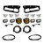  Baja Designs 21-23 Ford Bronco Squadron Sae/Dual S2 Sport Steel Bumper Fog Pocket Light Kit - Amber Lens 