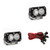  Baja Designs S2 Pro Black Led Auxiliary Driving/Combo Light Pod Pair - Clear Lens 