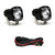  Baja Designs S1 Black Led Auxiliary Light Pod Pair - Spot Beam With Clear Lens 