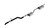 BORLA Borla 20-23 Jeep Gladiator High Clearance Touring Catback System - Ceramic Black Tip 