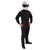 Racequip Suit Chevron Black Medium Tall Sfi-5