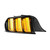  Alpharex 15-23 Ford Mustang Nova-Series Prismatic Led Tail Lights - Alpha Black 