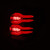  Alpharex 10-23 Toyota 4Runner Luxx-Series Led Tail Lights - Alpha Black 