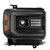  Alpharex 14-18 Gmc Sierra Pro-Series Halogen Projector Headlights - Alpha Black 