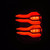  Alpharex 10-23 Toyota 4Runner Luxx-Series Led Tail Lights - Black/Red 