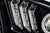  Alpharex 10-12 Ford Mustang Luxx-Series Led Projector Headlights - Black 
