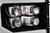  Alpharex 07-13 Gmc Sierra Nova-Series Led Projector Headlights - Black 
