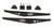 TUFF COUNTRY Tuff Country 99-04 Ford F-250 Short Bed Ladder Bars Pair 