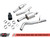  Awe Exhaust Tread Edition Catback Single-Side Exhaust For Jeep Jt 3.6L - Diamond Black Tip 