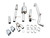  Awe Exhaust 0Fg Catback Dual Side Exit Exhaust For 4Th Gen Silverado/Sierra 1500 5.3L (Flat Bumper) - Chrome Silver Tips 