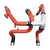  Injen 21-23 Ford Bronco 2.7L Ses Intercooler Pipes (Wrinkle Red) 
