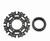 WILWOOD Wilwood Splined Hub Kit Sprint Axle Clamp 8 X 7.0In Dyn 