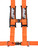  Prp Seats 4.3 (4 Point - 3" Belt) Harness - Orange 