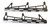 FIVESTAR Fivestar Abc Spoiler 60In X 6.5In 70 Deg Repl Brackets Blk 
