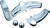  Kuryakyn 08-17 Softail Boomerang Frame Cover - Chrome 