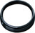 Kuryakyn 7" Headlight Grooved Trim Ring - Black