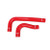  Mishimoto 10-12 Dodge 6.7L Cummins Silicone Radiator Hose Kit - Red 