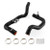  Mishimoto 18-23 Jeep Wrangler Jl / Gladiator Jt 3.6L At Silicone Radiator Hose Kit - Black 