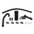 Mishimoto 16-19 Nissan Titan Xd Baffled Oil Catch Can Kit - Black   Mishimoto 16-19 Nissan Titan Xd Baffled Oil Catch Can Kit - Black