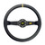  OMP 2-Spoke Black Leather Rally Steering Wheel 
