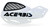 Acerbis Mx Uniko Vented Handguard - White Acerbis Mx Uniko Vented Handguard - White