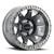  Method Wheels Mr108 Beadlock Gloss Titanium - 17X9 / 5X5 / -44 Offset 