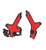  Acerbis 21+ Honda Crf300l Frame Guards- X-Grip - Black/Red 