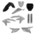  Acerbis 2024 Yamaha Yz250f/ 23-24 Yz450f/Fx Full Plastic Kit - Black/Gray 